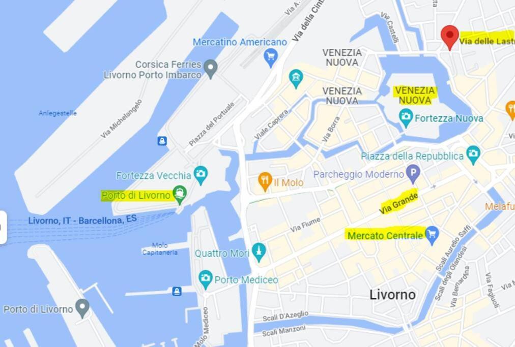 Loft Cianosi - Appartamento Nel Cuore Di ليفورنو المظهر الخارجي الصورة